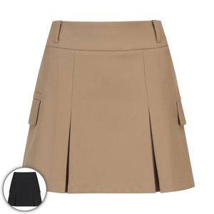 [마스터바니] 여성 사이드 플랩 포켓 플리츠 큐롯 스커트 (421E3PC306)