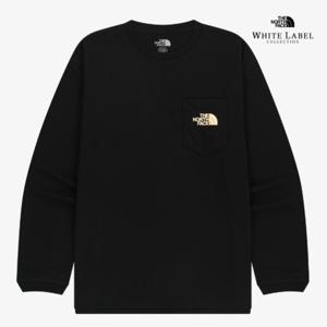 노스페이스 화이트라벨 포켓 긴팔 라운드티 NT7TR50J