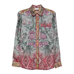 피에르루이마샤 셔츠 ALOE S CML10642 101516218 Clear Blue