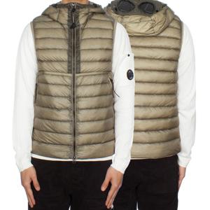 CP컴퍼니 DD 쉘 고글 경량 패딩 조끼 17CMOW074A 006099A 327