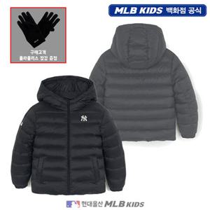 [MLB키즈US] (7ADJB1956-50BKS) [플리스장갑증정] 에어 데일리 경량 덕다운 아동패딩 키즈패딩
