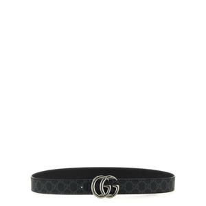 구찌 GG 마몽 리버시블 벨트 838593FAEWZ1000 BLACK DOM