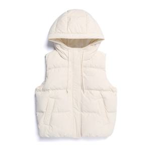 내셔널지오그래픽 N254WDV940 여성 크라사 후디 덕다운 베스트 IVORY