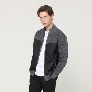 [잭필드][셀레비오] 볼테라 누빔 니트집업