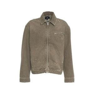 리프레젠트 데님 자켓 100336 COLLARED Grey