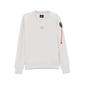 파라점퍼스 로고 패치 스웨트셔츠 PMFLRE10