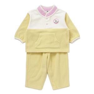 (HP블루독베이비25년FW YE)플리스상하세트 45C1361009