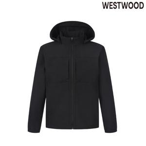 [웨스트우드]남성 간절기 후드 우븐 셋업 편안한 자켓WP3MCSJ701