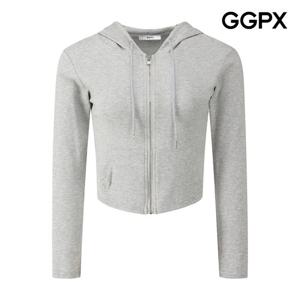 GGPX  크롭 후드 집업 슬림 가디건 GPAKG006F