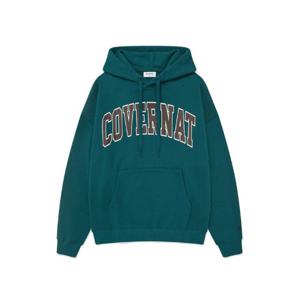 M 커버낫후드티 CQK CO2403HD04-TU 아치 로고 드롭핏 후디 터콰이즈