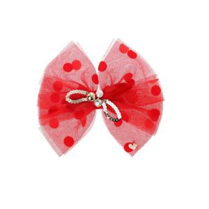 [프렌치캣(정상)]레드도트 샤 헤어핀(Q45DG5101)