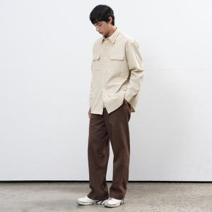 MAN 루즈핏 코듀로이 셔츠 [LIGHT BEIGE] / SBE3M03005