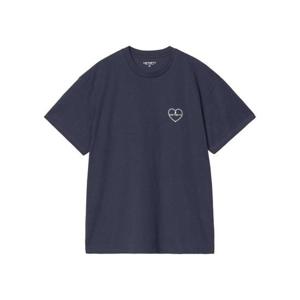 칼하트 WIP 반팔 티셔츠 I034655981XX BLUE WHITE DOM