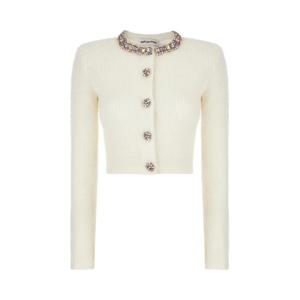 셀프 포트레이트 엠벨리시드 트림 가디건 AW25135CC CREAM