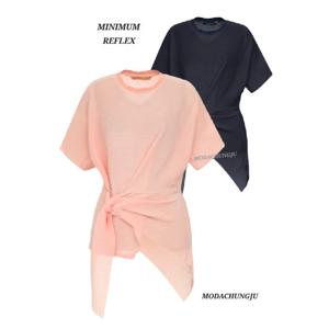 [미니멈]MD 랩 리본 라운드 티셔츠  MD MYBAJI4160PK_CJ