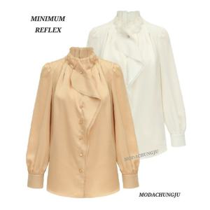 [미니멈]MD 러플 카라  루즈 블라우스 셔츠  MD MMYCAWB9070_CJ