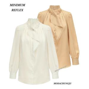 [미니멈]MD 러플 카라  루즈 블라우스 셔츠  MD MYCAWB9070_CJ