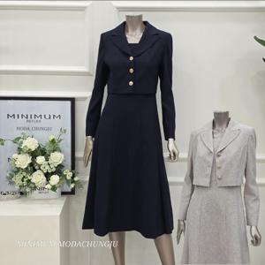 [미니멈]MD 카라 투피스형 원피스 MD MMZCGWO8910DV