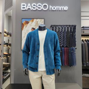 [바쏘옴므]심플 세미오버핏 가을겨을가디건WSY3WA09_OD