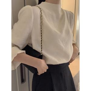 [예쎄](예쎄) 하프넥 퍼프 블라우스(S5FBL049A)