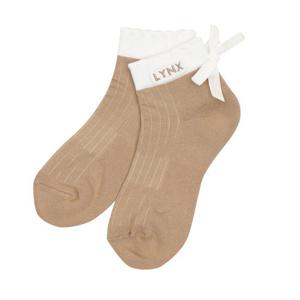 [링스골프][25FW] 여성 리본장식 단목 양말  L21E3SC251_BG