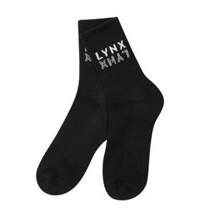 [링스골프][25FW] 남성 골조직 중목 양말  L11E3SC202_BK