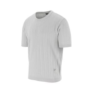 [피에이티]헤링본 조직 라운드 스웨터 QL33301