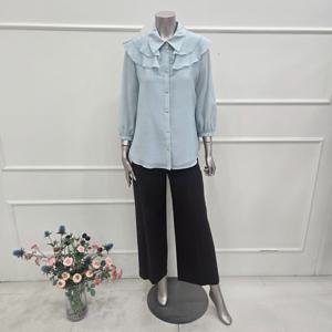 [미니멈]MYCGWN7130MT 7부 쉬폰 블라우스