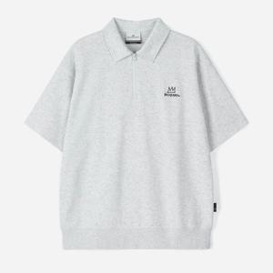 [클라이드앤]하프 집업 카라 반팔티  BPTS287M_DG