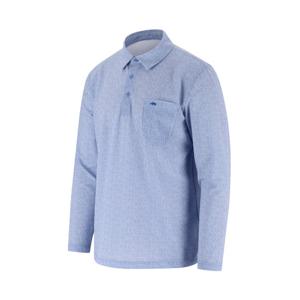 [피에이티]트리코트 전판프린트 카라 티셔츠 1L35150