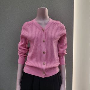 [꼼빠니아]골지 기판 슬림 가디건 CAFU3-WSC010 _IC