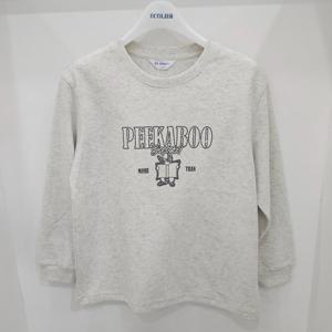 [에꼴리에]라인 캐릭터 오버핏 라운드티(25D0485)_US