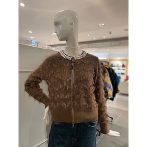 르니앤맥코이 비즈장식 넥 집업 가디건 (MM11KJ006HJY)