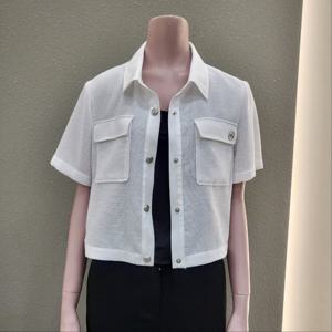 [꼼빠니아]시스루 아웃포켓 재킷 CAFU5-WJK200 _IC