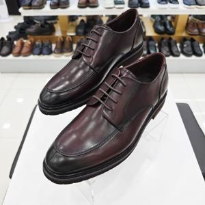 [엘칸토]남성 소가죽 Y팁 밤색 더비 정장구두 LCMD21U316