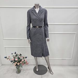 [미니멈]MXCAWO8171MX 카라넥 사이드 플리츠