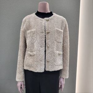 [꼼빠니아]라운드 부클 아웃포켓 재킷 CZFW0-WFJ600_IC