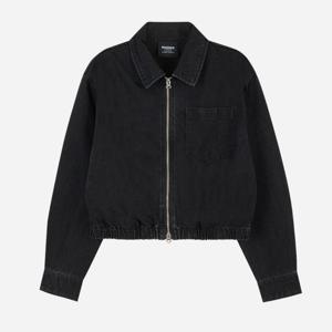 [클라이드앤]여성 데님 블랙 자켓  FOCJK841F_DG