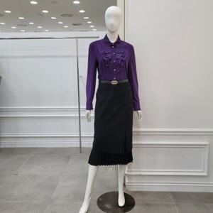 [미니멈]시스루 레이어드 스커트 (MXDAWS1200 BK)_IC