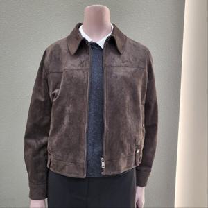 [꼼빠니아]카라넥 인조 스웨드 기본 점퍼재킷 CAFW9-WGJ010 _IC