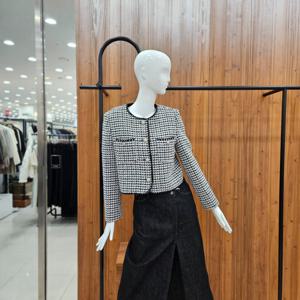 [지컷]지컷 패치 포켓 크롭 트위드 자켓 7214410103