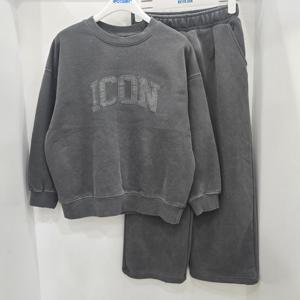 [에꼴리에]아이콘 패치 피그먼트 맨투맨상,하세트(25D57835784)_