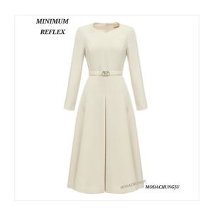 [미니멈]MD 하트넥라인 플레어 원피스 MD MXDAWO0540IV