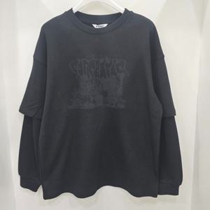 [에꼴리에]빈티지 프린팅 레이어드티(25D5431)_US