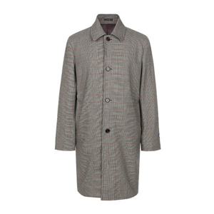 [ZEN]오렌지 윈도우 페인 체크 맥 코트 ZEEC33202OR