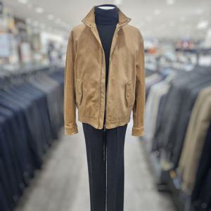 [바쏘옴므]베이지 면스판 헤링턴 자켓 WSY3UA01ABG_DG