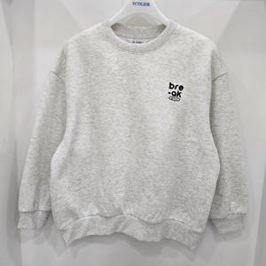 [에꼴리에]스몰 패치 자수 맨투맨티(25D54005)_US