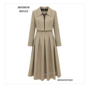[미니멈]MD 크롭 자켓 레이어드 원피스 MD MMZDGWO9950MB