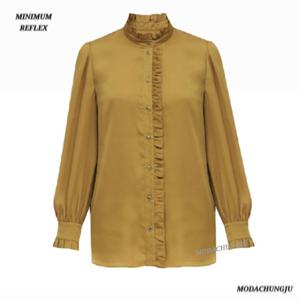 [미니멈]MD 사이드 셔링 블라우스  MD MYDAWB0190MU