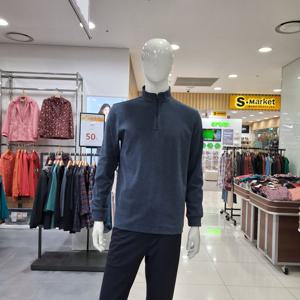 [피에이티]솔리드 목크넥 티셔츠  1L75481-US